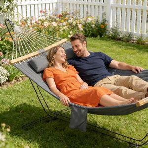 Amaca Doppia da Esterno per Rilassarsi al Sole - Product Image 1