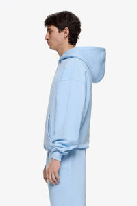 Ensemble de survêtement homme 2 pièces en coton épais respirant imprimé, coupe oversize rétro, avec sweat à capuche et pantalon de jogging – Qualité supérieure pour l'hiver - Product Image 3