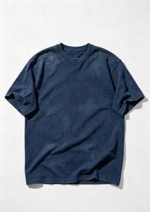 เสื้อยืดคอกลมทรงโอเวอร์ไซส์ สไตล์สตรีทแวร์ ลวดลายกราฟิก ผ้าคอตตอนหนา ทรงหลวม ไหล่ตก สำหรับผู้ชาย - Product Image 4