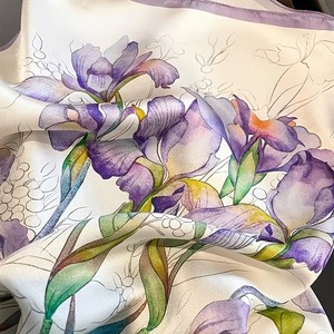 Eco-Friendly Recycled Polyester <b>Scarf</b> Custom Print Sustainable <b>Scarves</b> - Product Image 5