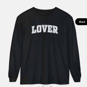 Lover Custom Streetwear <b>Mock</b> <b>Neck</b> Sweatshirt Women Men Ladies Unisex Chenille Letter College University Apparel - Product Image 5