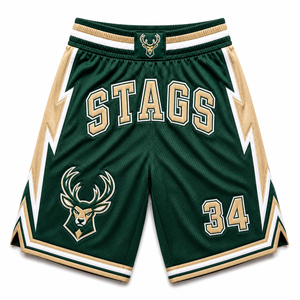 Falcons - Pantalones Cortos de Baloncesto Personalizados con Insignia de Pájaro Bordada, Malla de Secado Rápido, Uniforme para Clubes y Equipos, Proveedor Mayorista de Equipamiento Deportivo para Hombre - Product Image 3