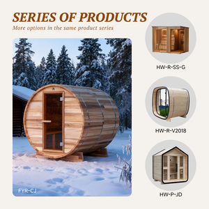 Servizio ad Alto Profitto per Pensioni Coreane: Sauna a Botte in Cedro Rosso con WiFi Intelligente |   Aumenta il ROI di Airbnb |   Certificato ETL per Progetti Industriali - Product Image 4