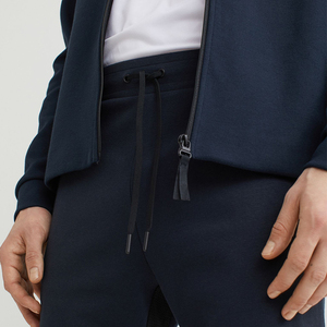 Pantalon de jogging décontracté pour homme, en polaire écologique vintage, en polyester, pour le sport - Product Image 2