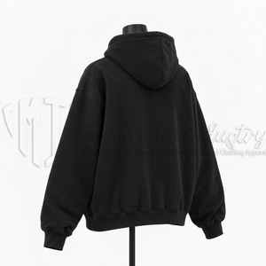 Sudadera con Capucha Personalizada con Estampado Gráfico, Unisex, Estilo Urbano, Holgada, con Hombros Caídos, OEM, ODM - Product Image 4