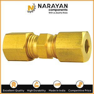 ข้อต่อทองเหลืองแบบตรงสำหรับท่อแรงดันสูง - Product Image 5