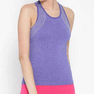 Ladies Tank <b>Tops</b> 100% Cotton Solid Breathable Casual ODM Front Logo Women Fashion <b>Top</b> - Product Image 5