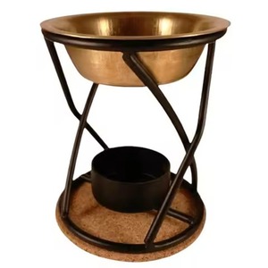 Quemador de Incienso de Latón con Acabado Posmoderno, Nuevo, para Templo, Culto, Oración, Meditación, Altar, Iglesia, Decorativo - Product Image 1