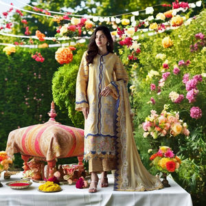 ซาลวาร์คาเมซของผู้หญิงเดรสสนามหญ้าสไตล์อินเดียปรับขนาดสีได้สำหรับฤดูร้อน2025 - Product Image 1