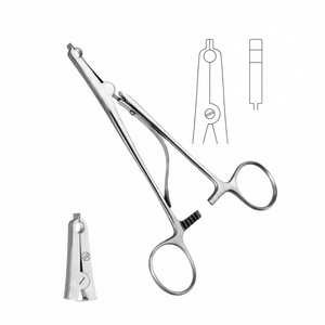 Pinza Quirúrgica Manual OPTITECH HEALTHCARE de Acero Ortopédico de 6.25 Pulgadas, Tipo Raney, para Cirugía General, Clase I CE - Product Image 2