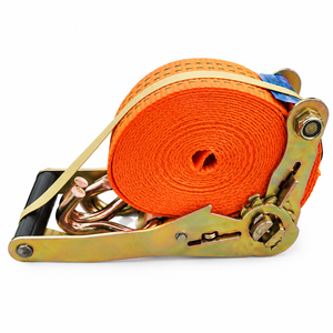 Correa de Amarre de Carga con Trinquete de 50 mm y 3000 kg, 100% Poliéster, Hebilla de Acero, Gancho en J, Liberación por Trinquete, Opciones Multicolor, Precio de Fábrica - Product Image 4