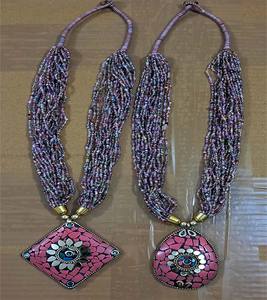 Collar de Cuentas de Semillas con Diseño Personalizado de Joyería Boho, Modelo GC-NK-418, para Mujeres y Chicas Europeas - Product Image 4