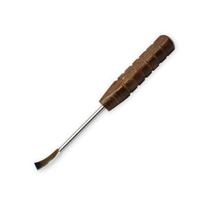 German Steel Orthopedic Periosteal Elevator Flat Head Length 9 Inch 1/4 Inch Wide Blade with Wooden Handle CE By Grip Surgical - Product Image 2