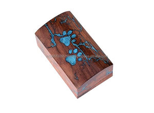 Hermosas urnas de cremación de madera para cenizas humanas con urnas de recuerdo de madera pulidas o personalizadas directamente del fabricante - Product Image 5