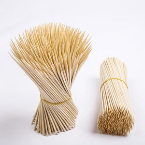 Brochetas de Bambú de 10 Pulgadas para Asar a la Parrilla, Palitos de Madera Desechables de Grado Alimenticio para Kebab, Barbacoa, Fiestas y Catering - Product Image 1