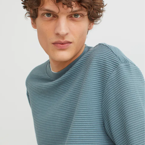 Sweat-shirt unisexe à col rond en gros, 100% coton, molleton French Terry de haute qualité, logo personnalisé, hiver - Product Image 3