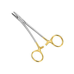 Portaagujas Manual Reutilizable de Acero Inoxidable Ariston International Baumgartner TC, Juego de Instrumentos Quirúrgicos para Sutura - Product Image 5