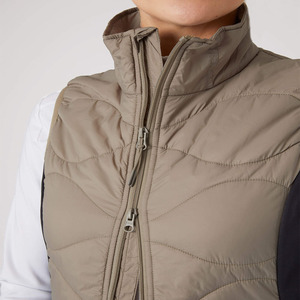 Chaqueta de Plumón Gruesa y Cálida con Cuello Alto para Invierno, Chaleco de Plumón para Mujer, Personalización OEM - Product Image 5