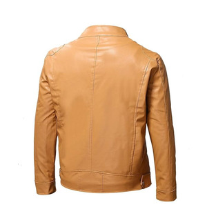 Chaqueta de Cuero Elegante de Alta Calidad para Hombre, Venta al Por Mayor OEM, Cómoda y Casual para Uso Diario - Product Image 2