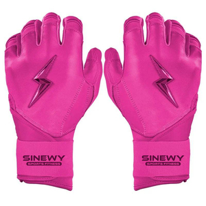 Gants de frappe SINEWY Sports rouges avec logo éclair vert et fermeture auto-agrippante pour l'entraînement, taille adulte unisexe - Product Image 4