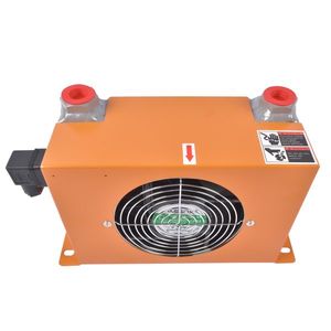 AH0608T CA หม้อน้ำระบายความร้อนด้วยอากาศสำหรับน้ำมันไฮดรอลิก สำหรับ AGT Q12 H12 QH12 ระบบพัดลม DC 12V - Product Image 3