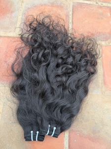 Extensiones de Cabello Humano Remy Virgen Indio de Alta Calidad, 22-24 Pulgadas, Ondulado Profundo, Doble Trama a Máquina, Sin Procesar, Resistentes a la Caída - Product Image 2