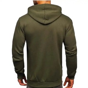 Wholesale Plus Size Men's <b>Hoodies</b> 100% Cotton Fleece Casual Pullover with Pocket Quick Dry Breathable Custom Printing for Winter - Product Image 1
