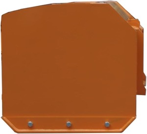 Pelle à neige pour matériaux en vrac, lames de pelle en caoutchouc et en fer pour chargeuses compactes, fixation rapide universelle, usage intensif - Product Image 4