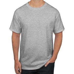 Custom Logo <b>High</b> Quality 260 GSM Heavy Weight Slim Fit 100% Cotton Cheap Price Low Moq Crew <b>Neck</b> <b>T</b> <b>Shirt</b> - Product Image 4