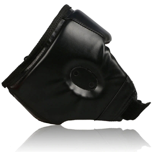 Protège-tête de boxe en cuir PU, directement de l'usine, pour l'entraînement MMA, casque absorbant les chocs pour les athlètes - Product Image 5