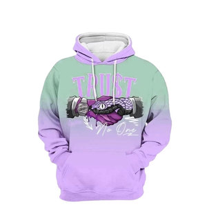 Sweat à capuche sublimé de haute qualité avec impression intégrale, 100 % polaire polyester, couleurs vibrantes, ne se décolore pas, idéal pour la vente en gros et la personnalisation. - Product Image 3