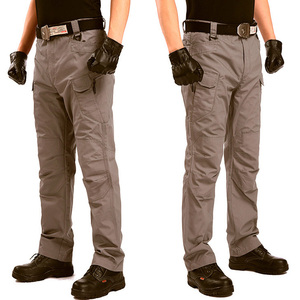 Pantalon de travail urbain camouflage imperméable personnalisé OEM, pantalon d'entraînement en plein air pour hommes, pantalon cargo avec poches - Product Image 6