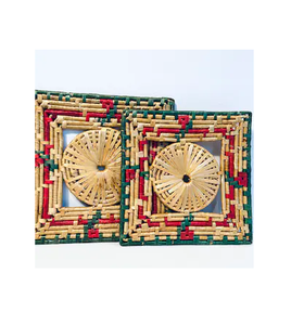 Sous-plats en rotin pour casseroles, supports de table, décoration, vente en gros, à prix abordable - Product Image 1