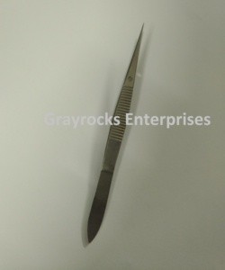 Fórceps de disección, fórceps quirúrgicos rectos de acero inoxidable, fórceps de disección de primeros auxilios para laboratorio quirúrgico médico - Product Image 4