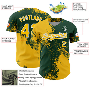 Maillot de baseball sublimé le plus vendu, chemise boutonnée, streetwear décontracté, 100 % polyester, logo brodé OEM - Product Image 2