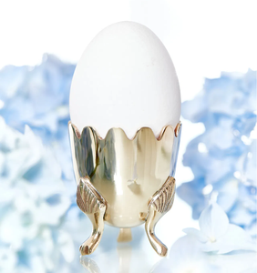 Latest Design Brass Egg <b>Cup</b> Custom logo 2 pieces For Tableware Item <b>Gold</b> plate Brass Egg <b>Cup</b> With Amazing Price - Product Image 5