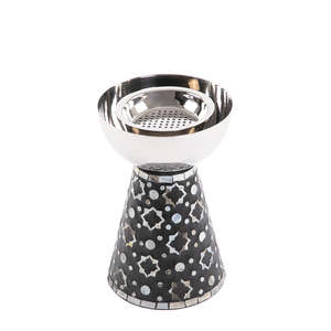 Quemador de incienso árabe de lujo Mabkhara hecho a mano con nácar, con elegante acabado decorativo para el hogar, Ramadán y Eid - Product Image 5