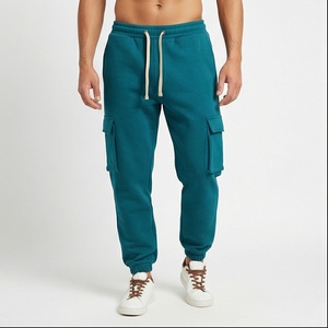 กางเกงคาร์โก้400gsm วินเทจขนาดใหญ่พิเศษสำหรับผู้ชายกางเกงวิ่งจ๊อกกิ้งแบบซ้อนกันได้ทั้งชายและหญิงกางเกงวิ่งสำหรับผู้ชาย - Product Image 1