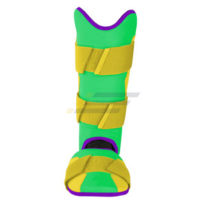 Protections de tibia de baseball de qualité professionnelle, rembourrées et souples, pour adultes, style sportif, toutes saisons, en PU, OEM ODM - Product Image 5