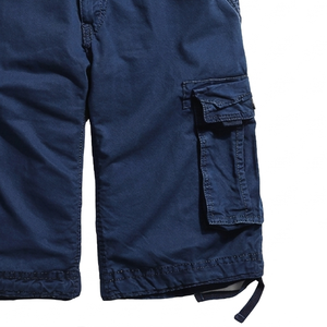 Glory Custom Denim Cotton Zipper Fly Cargo Shorts New Trendy Design For Unisex Street Wear & Casual Wear - Product Image 4