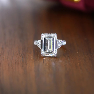 5Carat Lab-Grown Oval Cut Diamond IGI Certified 14K Gold Invisible Setting Luxury Classic Engagement & Wedding <b>Ring</b> Parties - Product Image 5