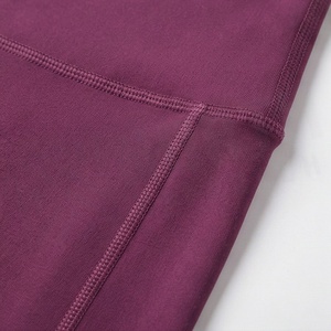 Pantalons de yoga sans couture de haute qualité à taille haute avec poches, leggings de fitness pour femmes, extensibles dans quatre directions, couleur personnalisable - Product Image 5