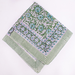 Vintage style handkerchief Cotton Bandana <b>Square</b> <b>Scarf</b> Multifunctional Casual Wear Spring Summer Eco Friendly Wrap - Product Image 6