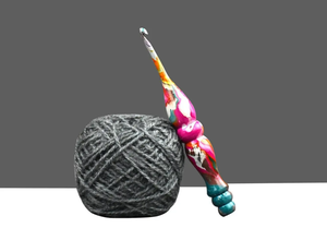 Directo de la India, Ganchos de Crochet de Resina Ecológicos Hechos a Mano en Colores Surtidos para Coser a Mano y Trabajar con Agujas - Product Image 3