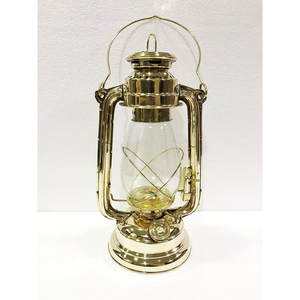 Lámpara de aceite náutica clásica de latón macizo, linterna de barco vintage para decoración del hogar, lámpara de aceite con acabado de latón pulido para uso en interiores. - Product Image 2