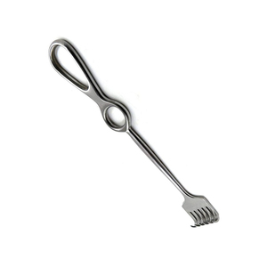 Retractor Quirúrgico Volkman de Acero Inoxidable Alemán de 6.18 Pulgadas, Afilado por un Lado, Seis Puntas, para Uso en Cirugía General - Product Image 4