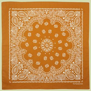 Pañuelos de algodón con diseño de cuadrados Paisley de Hysaf Apparels Co, pañuelos de seda con logotipo personalizado, estilo hip hop para mujer, pañuelo barato con estampado. - Product Image 5