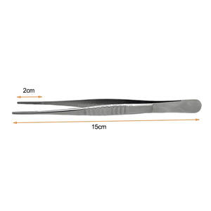 Pinces à tissus atraumatiques en acier inoxydable Adson Brown |   Pinces chirurgicales dentaires professionnelles et instruments de préhension manuels - Product Image 4