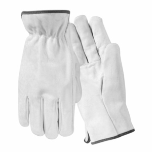 Customizable Heavy-Duty Driver Work <b>Gloves</b> Soft Comfortable Abrasion-Reflective Durable Goat Grain Leather Hand Safety <b>Gloves</b> - Product Image 6