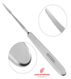 Élévateur périostal Joseph légèrement courbé, instrument chirurgical aiguisé, élévateur périostal nasal ORL, outil en acier inoxydable - Product Image 1